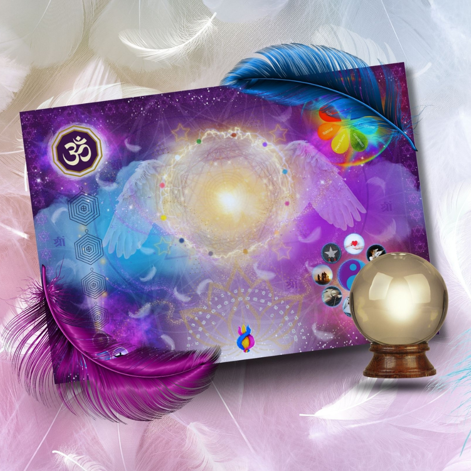Curso de Mesa Radiónica Celestial da Chama Violeta Formação Online - Image 2